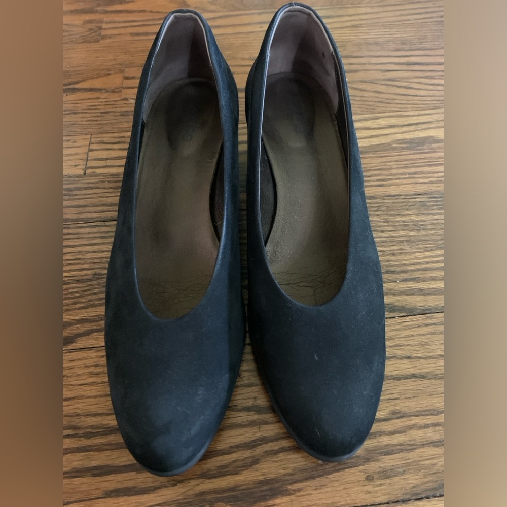 Arch black suede pumps 41 women’s 10 made in France